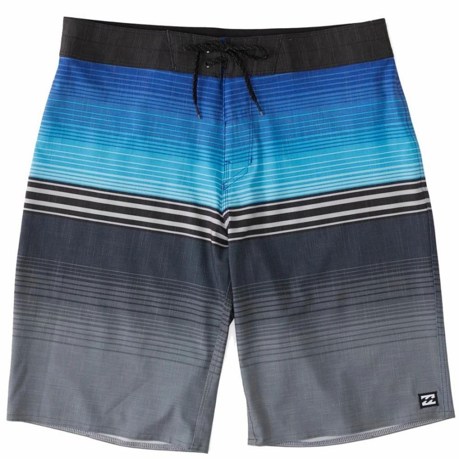 Bottoms * | Billabong All Day Pro Boys Performance Boardshorts, 17 -Blue