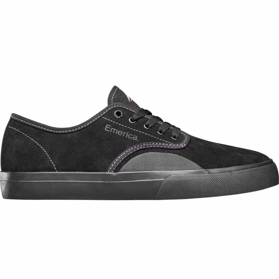 Shoes * | Emerica Wino Standard Skate Shoes, Black/Purple-8