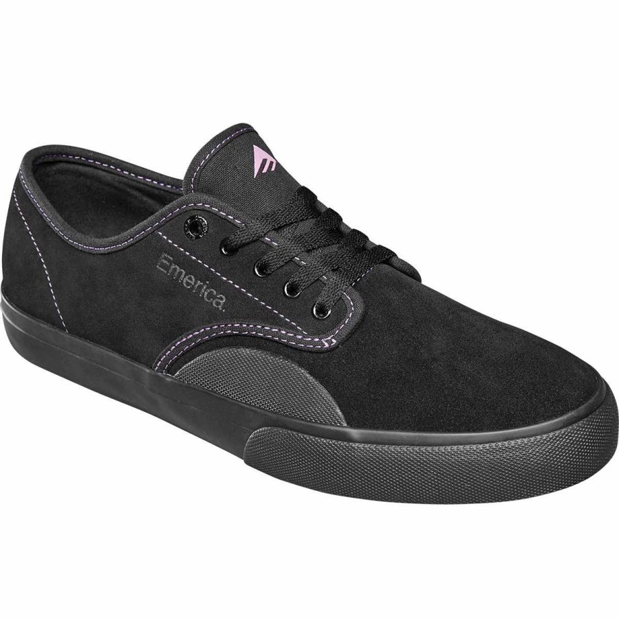 Shoes * | Emerica Wino Standard Skate Shoes, Black/Purple-8