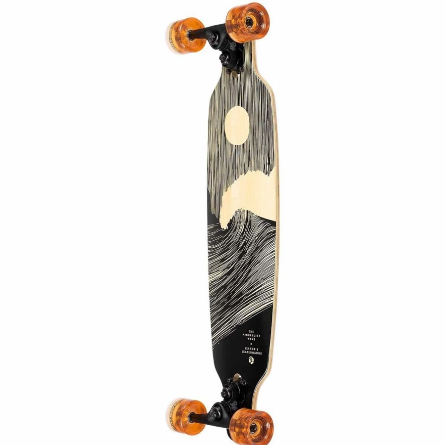 Longboards * | Sector 9 Shoots Full Moon Complete Longboard Skateboard, 33.5 -33.5 Inch