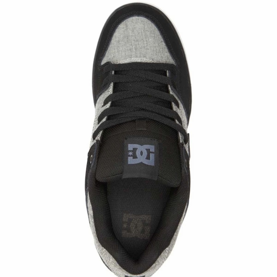 Shoes * | Dc Pure Skate Shoes, Dark Grey/Battleship