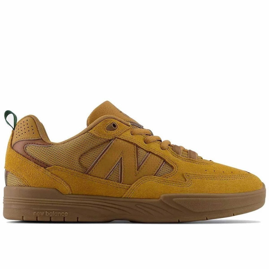 Shoes * | New Balance Nb Numeric Tiago Lemos Skate Shoes, Wheat/Brown