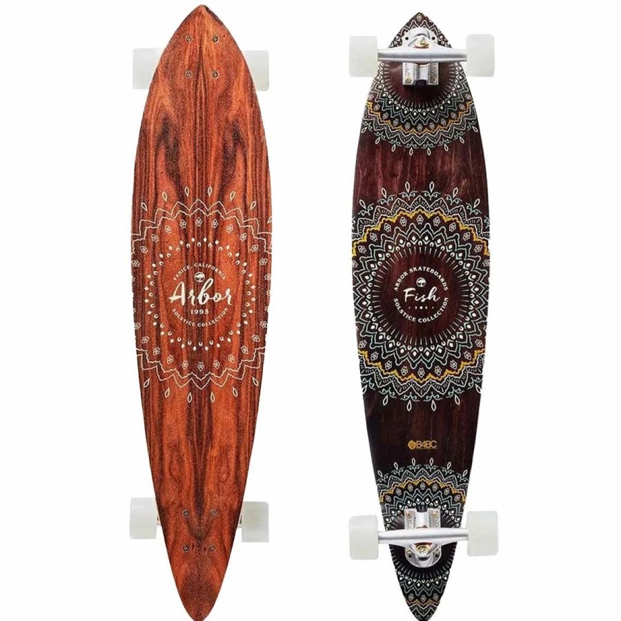 Longboards * | Arbor Fish Solstice Complete Longboard, 37 -37 Inch