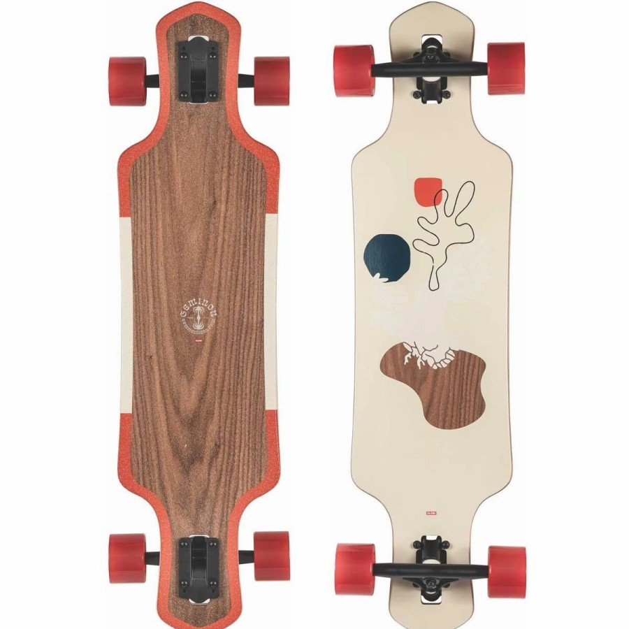 Longboards * | Globe Geminon 35 Complete Longboard Skateboard, 35 -35In