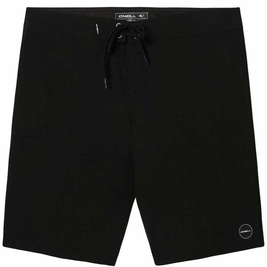 Bottoms * | Oneill O'Neill Hyperfreak Solid Boardshorts, 19