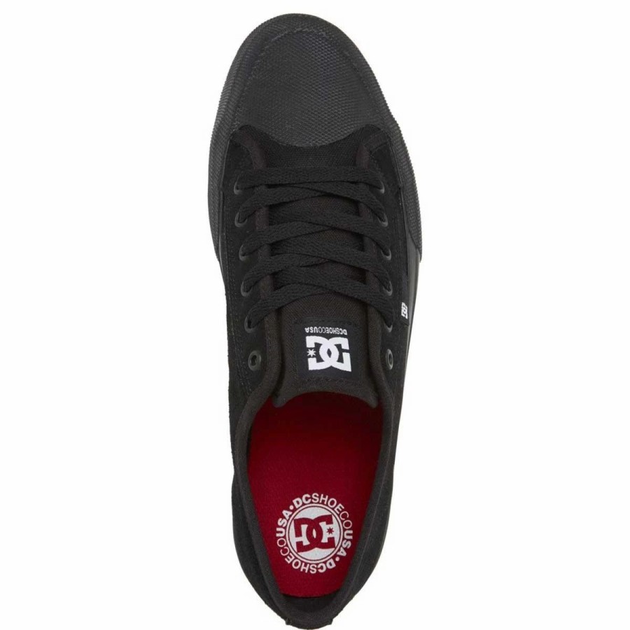 Shoes * | Dc Shoes Manual Rt Skate Shoes, Black