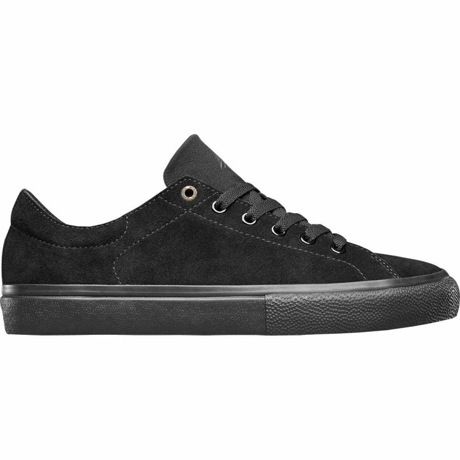 Shoes * | Emerica Omen Lo Skate Shoes, Black-8