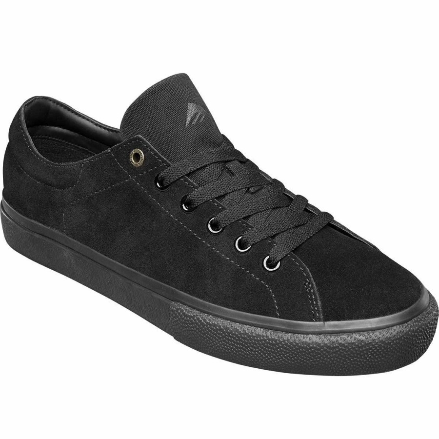 Shoes * | Emerica Omen Lo Skate Shoes, Black-8