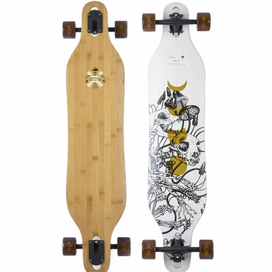 Longboards * | Arbor Axis 40 Bamboo Complete Longboard Skateboard, 40 -40 Inch